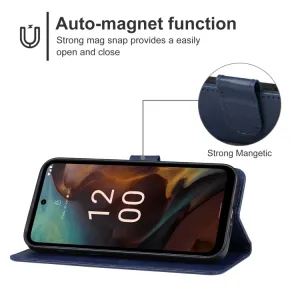 SMOOTH Peňaženkové puzdro pre Nokia XR21 modré