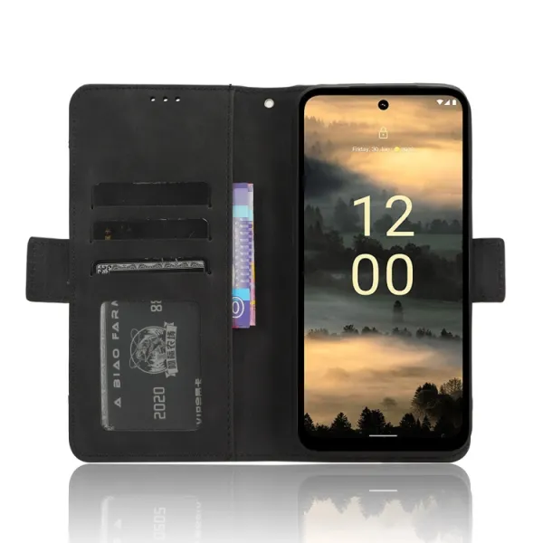 SLOT Peňaženkový obal pre Nokia XR21 čierny