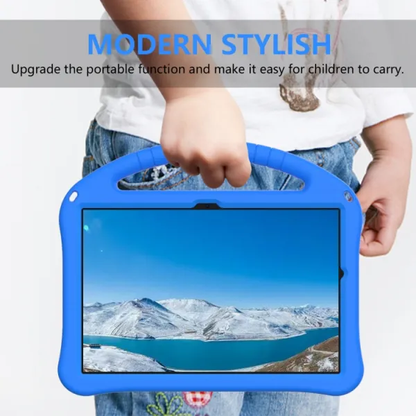 KIDDO Detský obal pre Samsung Galaxy Tab A9+ modrý