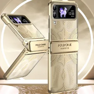 WINGS Ochranný kryt pre Samsung Galaxy Z Flip4 5G čierny