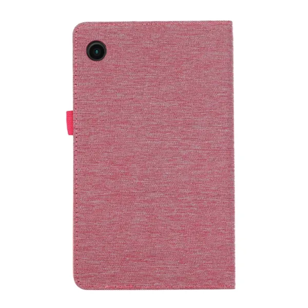 FABRIC Zaklápací kryt pre Samsung Galaxy Tab A9 ružový