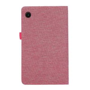 FABRIC Zaklápací kryt pre Samsung Galaxy Tab A9 ružový