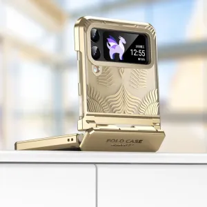 WINGS Ochranný kryt pre Samsung Galaxy Z Flip4 5G čierny