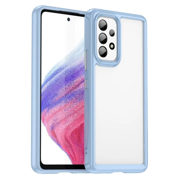 CRSTL Kryt pre Samsung Galaxy A53 5G modrý