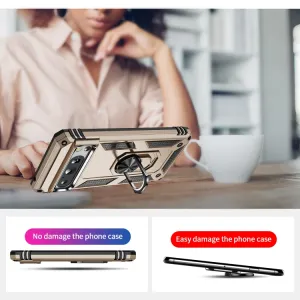 RING Ochranný kryt s držiakom pre Google Pixel 8 Pro zlatý
