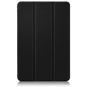 LEATHER Zaklápací obal Samsung Galaxy Tab A9+ čierny