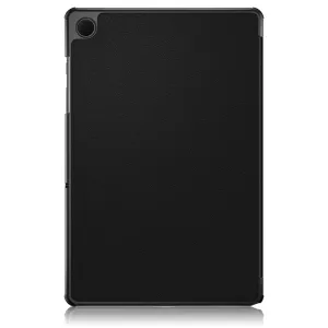 LEATHER Zaklápací obal Samsung Galaxy Tab A9+ čierny
