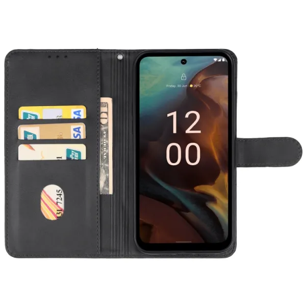 SMOOTH Peňaženkové puzdro pre Nokia XR21 čierne