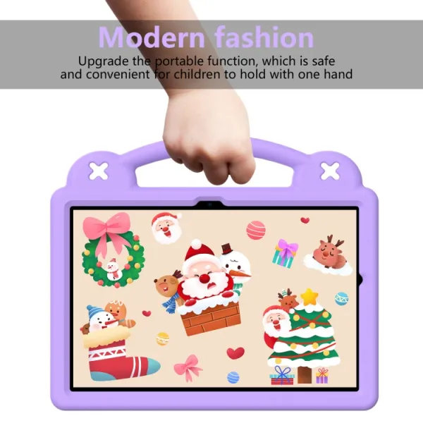 FANY Detský obal na tablet pre Samsung Galaxy Tab A9+ fialový