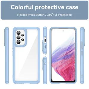 CRSTL Kryt pre Samsung Galaxy A53 5G modrý
