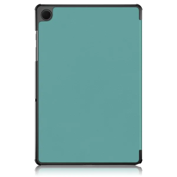 LEATHER Zaklápací obal Samsung Galaxy Tab A9+ zelený