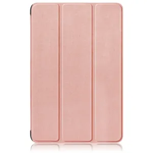 LEATHER Zaklápací obal Samsung Galaxy Tab A9+ ružový