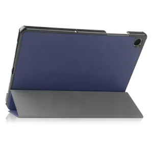 LEATHER Zaklápací kryt Samsung Galaxy Tab A9 modrý