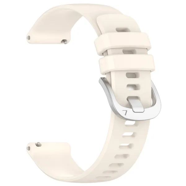SILICONE Vymeniteľný remienok pre Xiaomi Watch 2 béžový