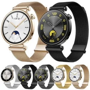 MILANESE Kovový remienok Huawei Watch GT 4 41mm strieborný