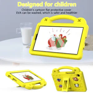 FANY Detský kryt na tablet pre Samsung Galaxy Tab A9 žltý