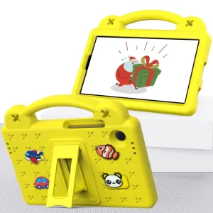 FANY Detský kryt na tablet pre Samsung Galaxy Tab A9 žltý