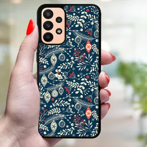 MY ART Kryt s vianočným dizajnom Samsung Galaxy A13 MISTLETOE (070)