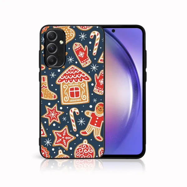MY ART Kryt s vianočným dizajnom Samsung Galaxy A54 5G CHRISTMAS (069)