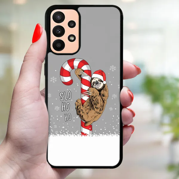 MY ART Kryt s vianočným dizajnom Samsung Galaxy A13 CANDY (076)