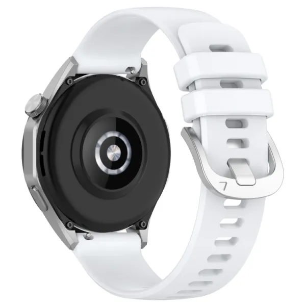 SILICONE Remienok pre Huawei Watch GT 4 46mm biely