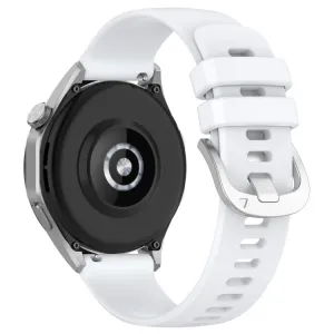 SILICONE Remienok pre Huawei Watch GT 4 46mm biely