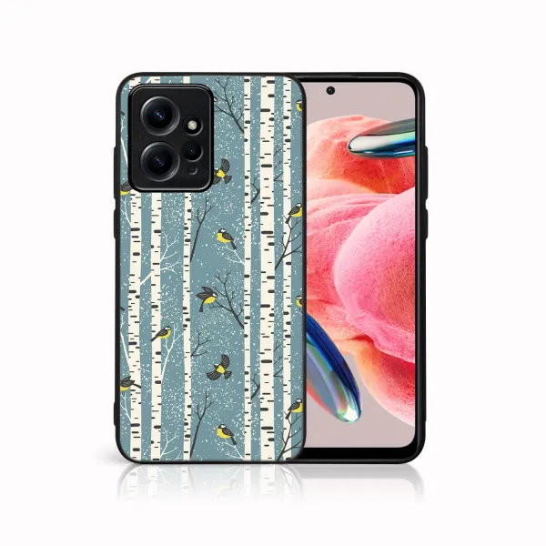 MY ART Kryt s vianočným dizajnom Xiaomi Redmi Note 12 BIRCH (072)