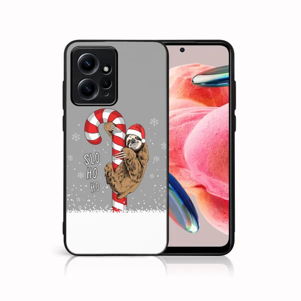 MY ART Kryt s vianočným dizajnom Xiaomi Redmi Note 12 CANDY (076)