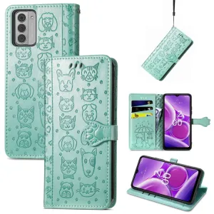 ART Peňaženkový kryt Nokia G42 5G ANIMALS zelený