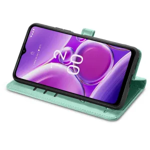 ART Peňaženkový kryt Nokia G42 5G ANIMALS zelený