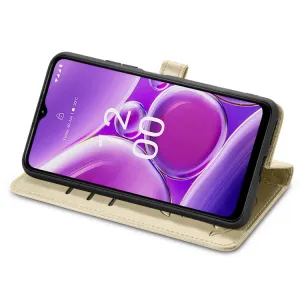 ART Peňaženkový kryt Nokia G42 5G ANIMALS zlatý