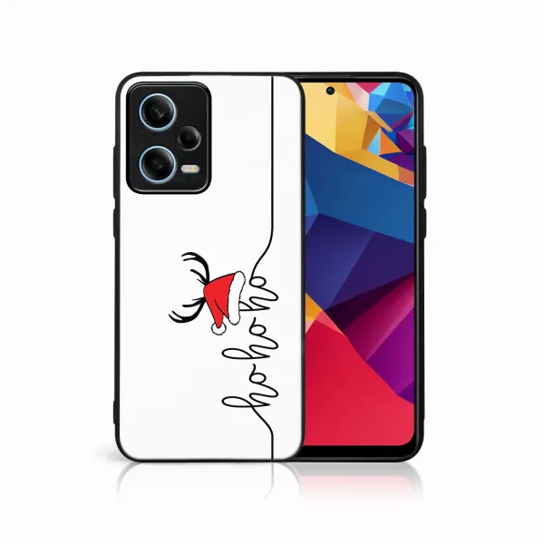 MY ART Kryt s vianočným dizajnom Xiaomi Redmi Note 12 5G HOHOHO (073)
