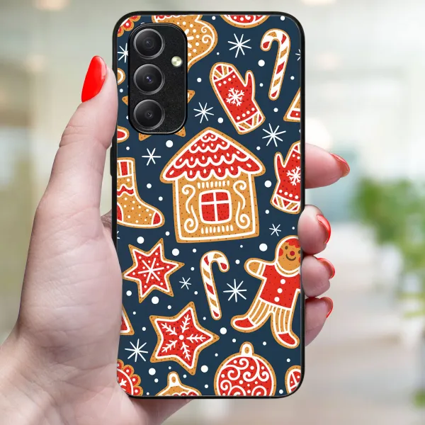 MY ART Kryt s vianočným dizajnom Samsung Galaxy A54 5G CHRISTMAS (069)