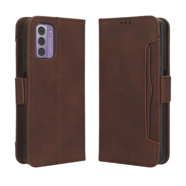 SLOT Peňaženkový obal pre Nokia G42 5G hnedý