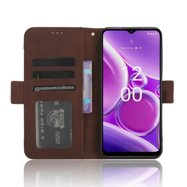 SLOT Peňaženkový obal pre Nokia G42 5G hnedý