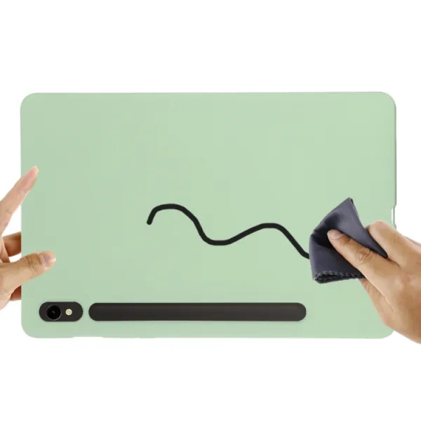 RUBBER Ochranný kryt pre Samsung Galaxy Tab S9 FE / Tab S10 FE / Tab S10 Lite zelený