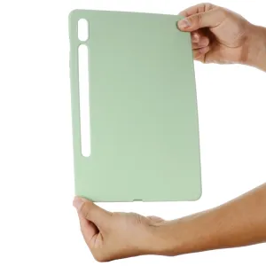 RUBBER Ochranný kryt pre Samsung Galaxy Tab S9 FE / Tab S10 FE / Tab S10 Lite zelený