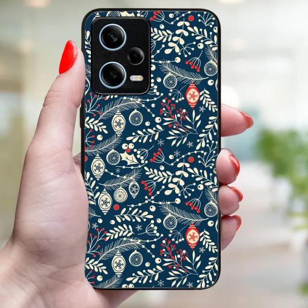 MY ART Kryt s vianočným dizajnom Xiaomi Redmi Note 12 5G MISTLETOE (070)