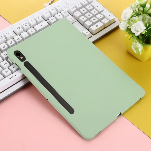 RUBBER Ochranný kryt pre Samsung Galaxy Tab S9 FE / Tab S10 FE / Tab S10 Lite zelený
