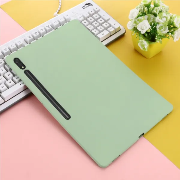 RUBBER Ochranný kryt pre Samsung Galaxy Tab S9 Ultra / Tab S10 Ultra zelený