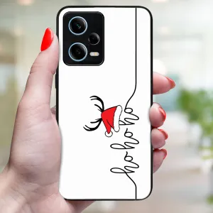 MY ART Kryt s vianočným dizajnom Xiaomi Redmi Note 12 5G HOHOHO (073)