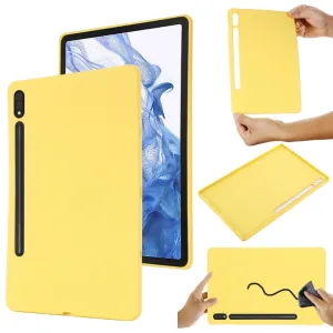 RUBBER Ochranný kryt pre Samsung Galaxy Tab S9 Ultra / Tab S10 Ultra žltý