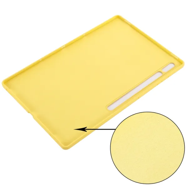 RUBBER Ochranný kryt pre Samsung Galaxy Tab S9 Ultra / Tab S10 Ultra žltý