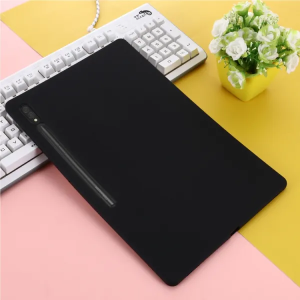 RUBBER Ochranný kryt pre Samsung Galaxy Tab S9 Ultra / Tab S10 Ultra čierny
