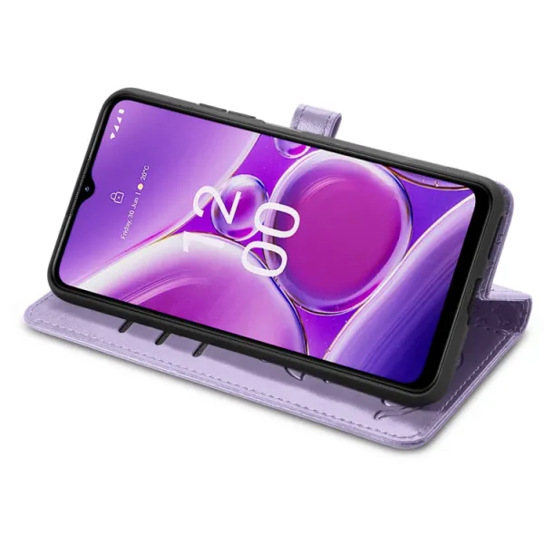 ART Peňaženkový kryt Nokia G42 5G ANIMALS fialový