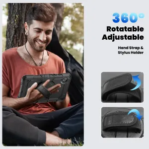 SOLID 360 Odolný obal pre Samsung Galaxy Tab A9+ čierny