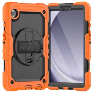 SOLID 360 Odolný obal pre Samsung Galaxy Tab A9 oranžový