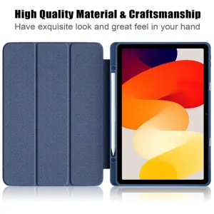 CRYSTAL Zaklápacie puzdro Xiaomi Redmi Pad SE modrý