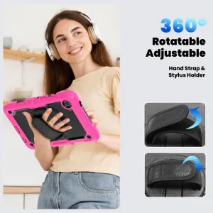 SOLID 360 Odolný obal pre Samsung Galaxy Tab A9 ružový
