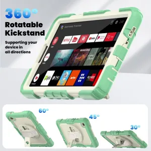 SOLID 360 Odolný obal pre Samsung Galaxy Tab A9 svetlozelený